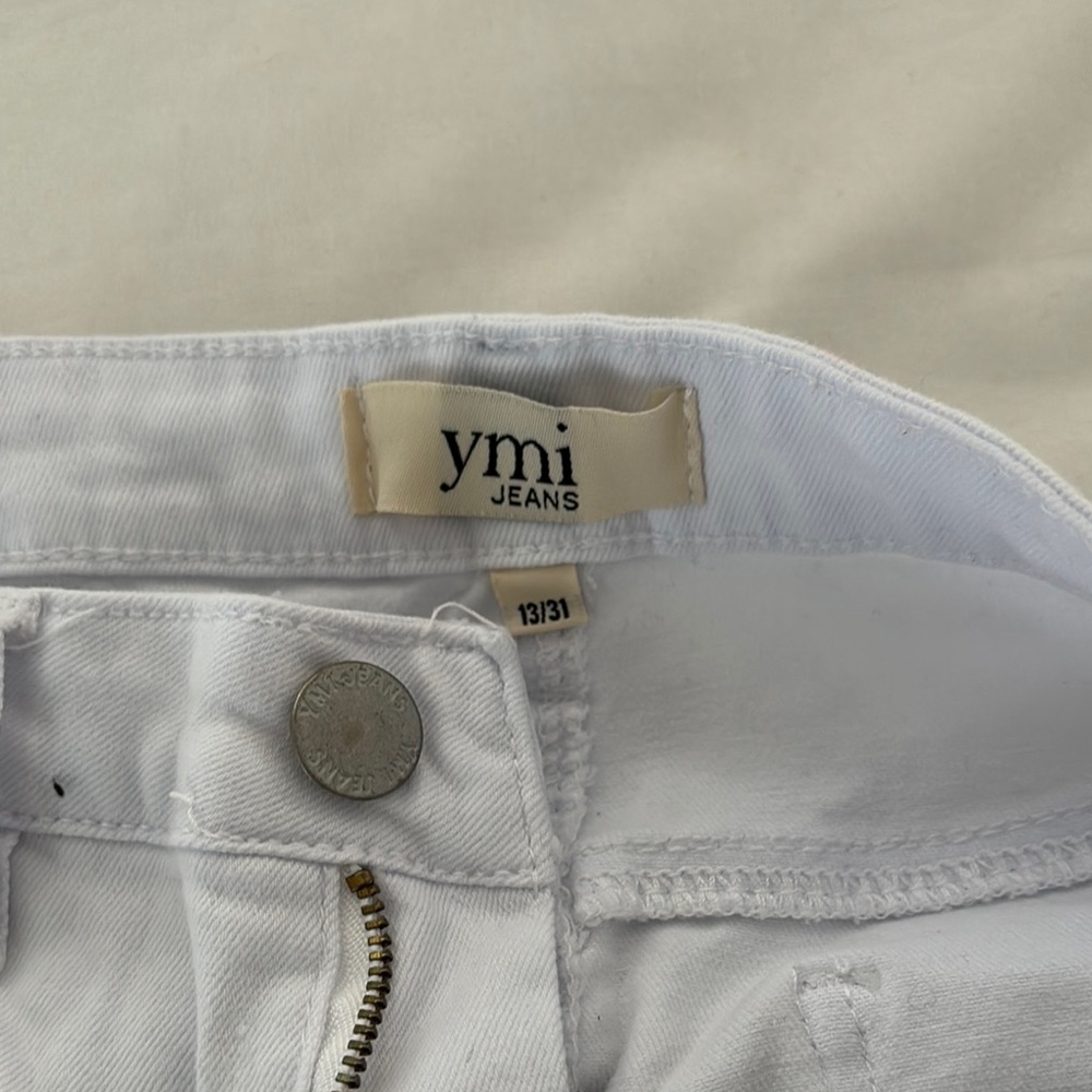 YMI Crisp White Denim